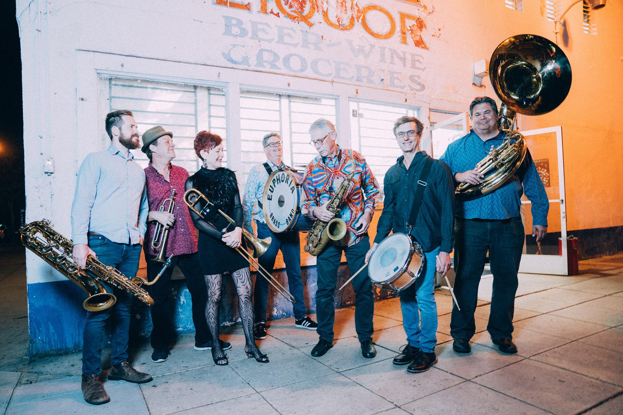 Euphoria Brass Band at Winstons