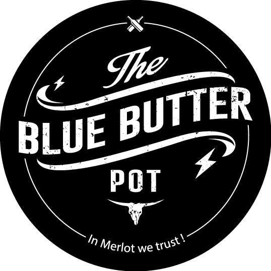 The Blue Butter Pot