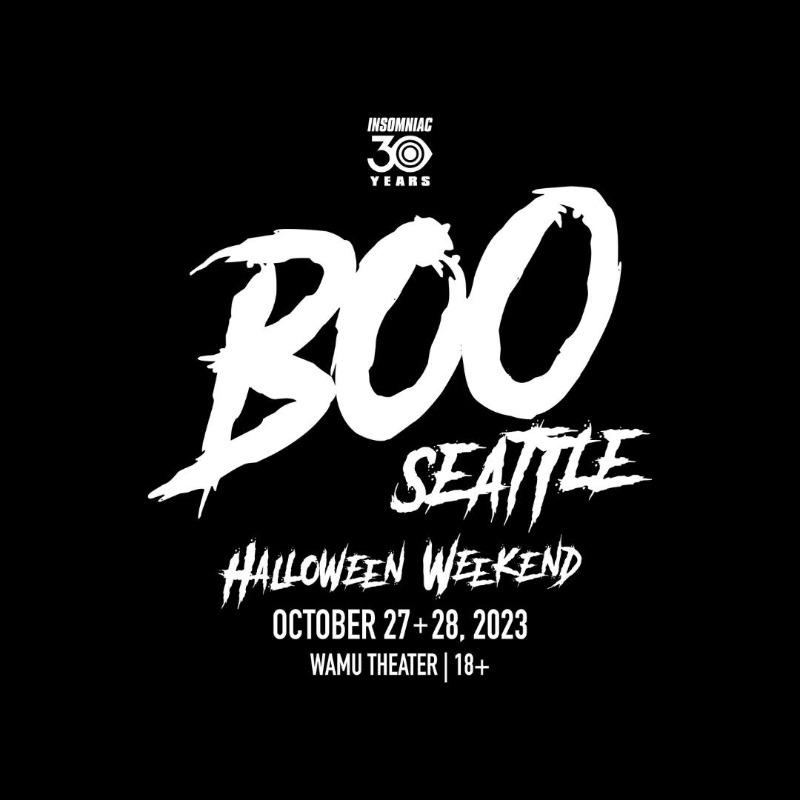 Boo! Seattle Festival Lineup, Dates and Location