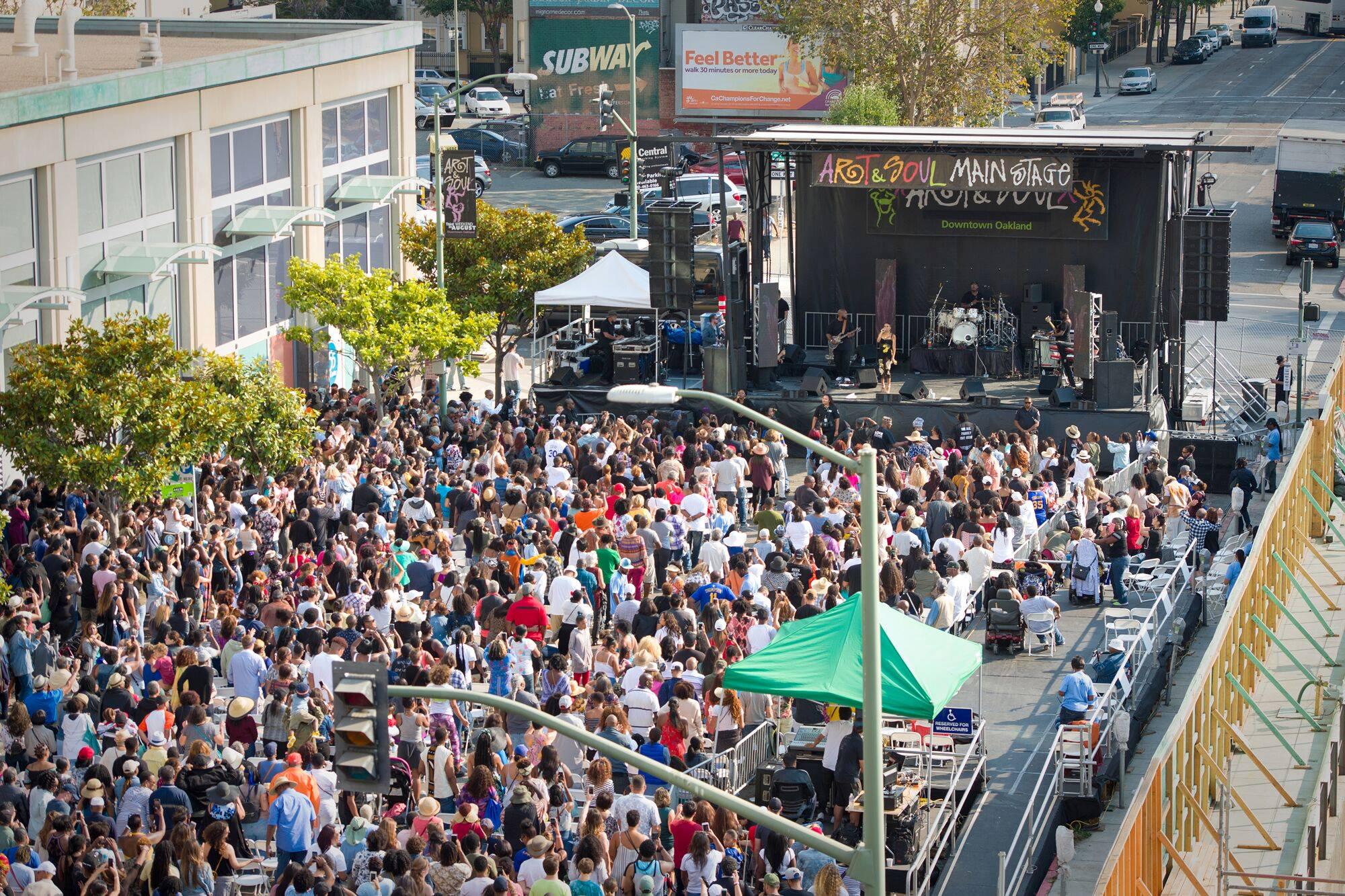 Oakland Art and Soul Festival Festival Lineup, Dates and Location