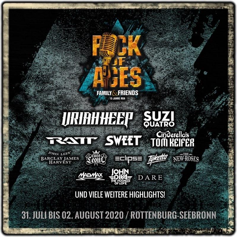 Rock Of Ages Festival Festival Lineup, Dates and Location