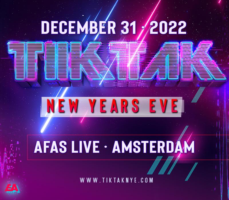 TIKTAK New Year's Eve Amsterdam